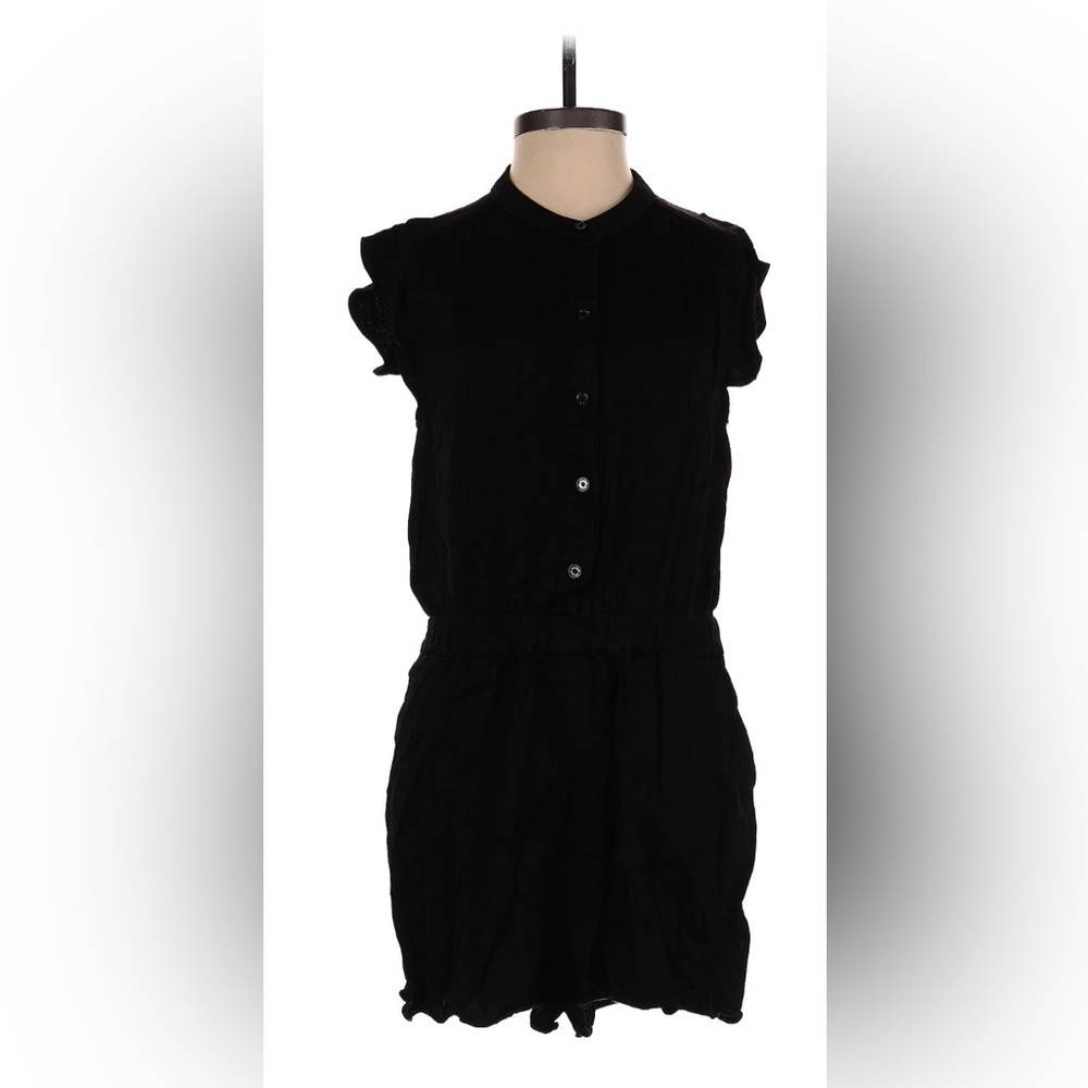 kate spade Black Short Sleeve Romper - Size Small